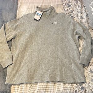 NWT Oversized Nike Gray Sweater